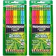 Dixon Ticonderoga No.2 Pencils, Assorted Neon, 10-Pack (2-Pack)