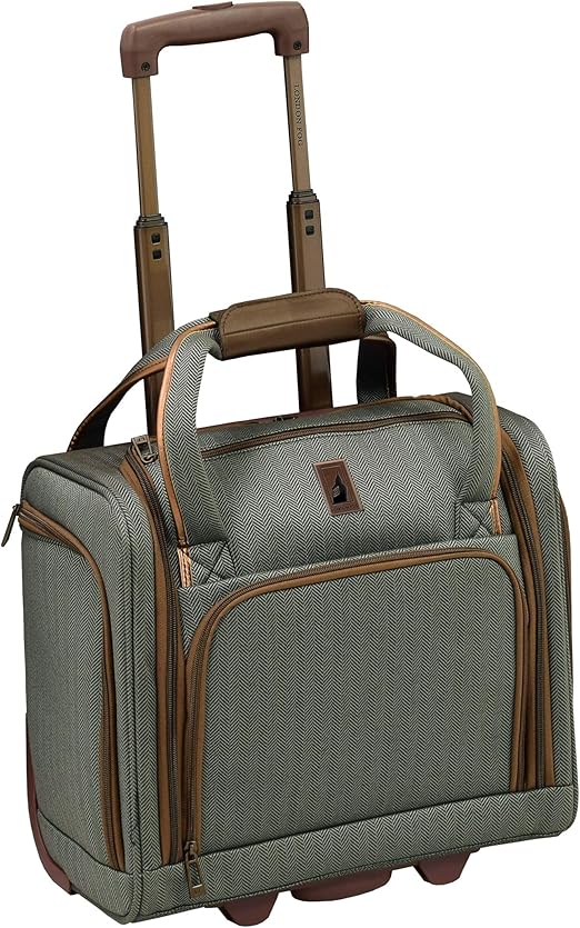 London Fog Newcastle 15" Under The Seat Bag, Slate Bronze Amazon.co.uk