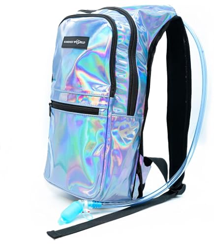 Drippy - Mini Oil Slick - Rave Hydration Pack - Hydropack Backpack for Women & Men – 1.5L Leakproof Bladder – Rave Essentials and Accessories
