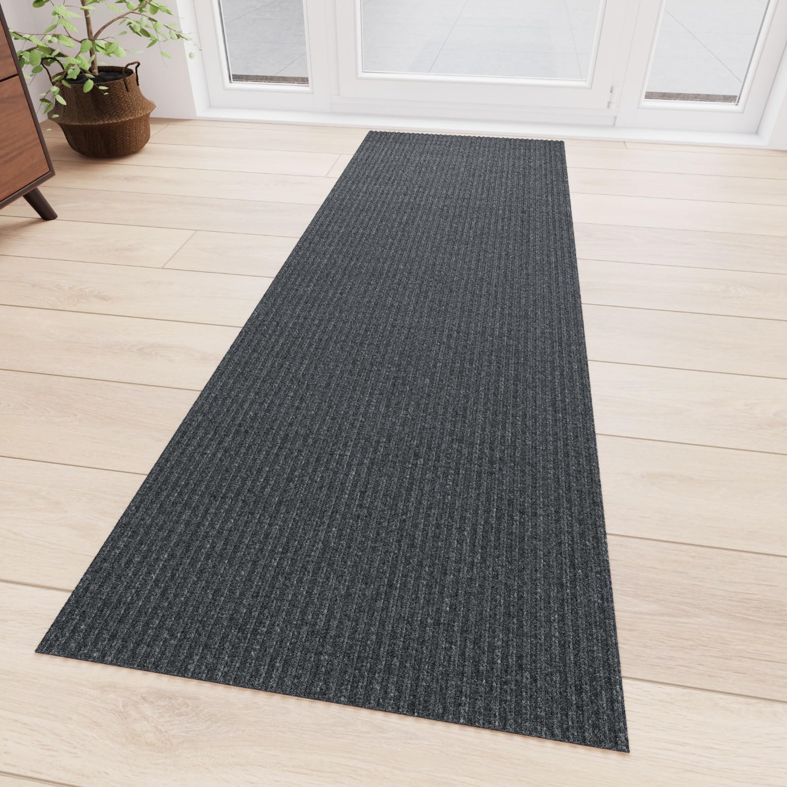 Photo 1 of Cybstrax Runner Rugs for Hallway, 2' x 6' Non Slip Rubber Backing Carpet Runner Rug, Waterproof Entryway Floor Runner Area Rugs Mat for Indoor Outdoor Balcony Kitchen Garage Laundry Room
