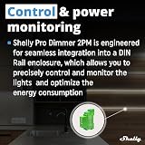 Shelly Pro Dimmer 2PM WiFi LAN Smart Switch 2 Channel 200W LED DIN Rail Alexa view 4