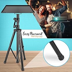 Pyle Projector Stand - Height & Angle Adjustable