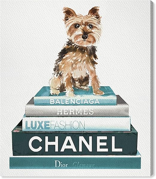yorkie wall art