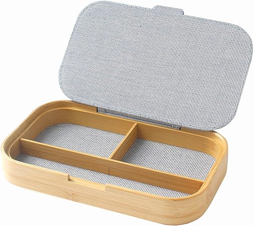 Amazon Gudee 文房具 収納ケース 収納トレイ 持ち運び 蓋付き 仕切り 卓上 収納 小物入れ ペン入れ 文具 竹製 Gudeelife Oddi Stackable Desktop Organizer Stationery 書類トレー レターケース 文房具 オフィス用品