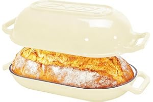 ONKO Sourdough Bread Dutch Oven, Oval Dutch Oven for Bread Baking