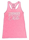 Stronger with Every Mile Women's Running Tank Top