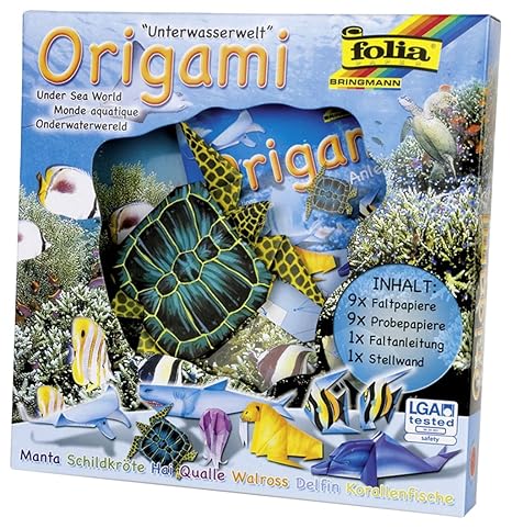 Amazoncom Folia 91104 Origami Animals Underwater World