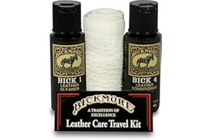 Bickmore Leather Shoe & Boot Travel Care Kit- Repairs, Polishes and Shines Leather Goods On The Run