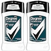 Degree Men UltraClear Antiperspirant Deodorant, 2 Count, 2.7 oz | For long days, provides 72-hour sweat and odor protection with MotionSense Technology.