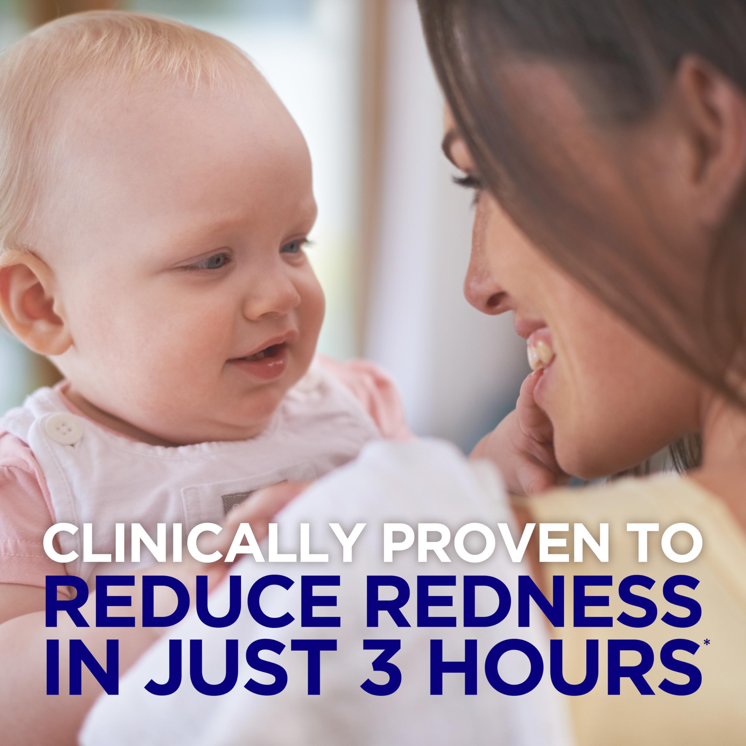 Balmex Complete Protection Daily Baby Diaper Rash Cream, Clinically Proven To Reduce Redness in Just One Use*, with Zinc Oxide + Botanicals, Pediatrician-Recommended, 4oz, 3 Pack