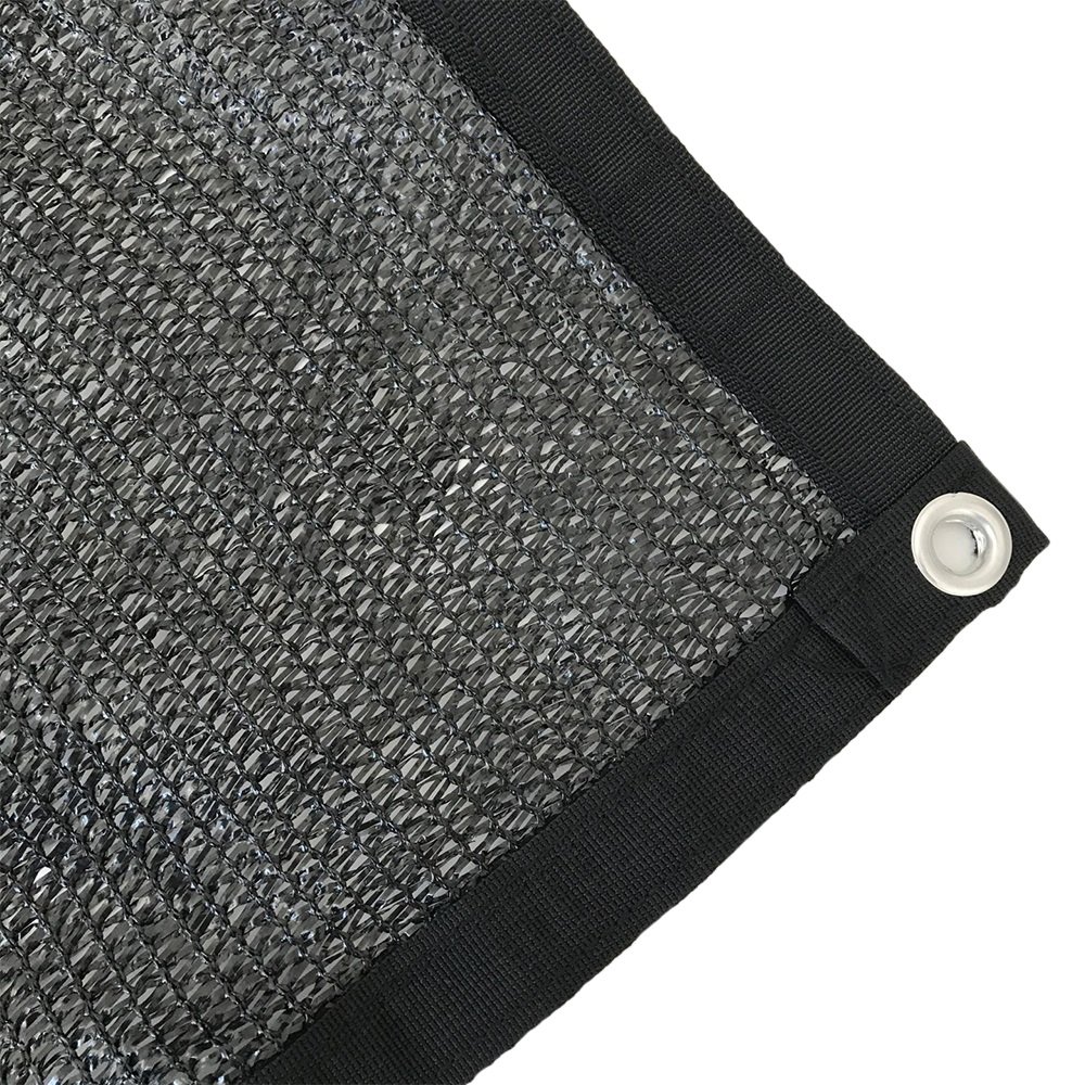 Agfabric 60 Sunblock Shade Cloth With Grommets 8x12ft Black For
