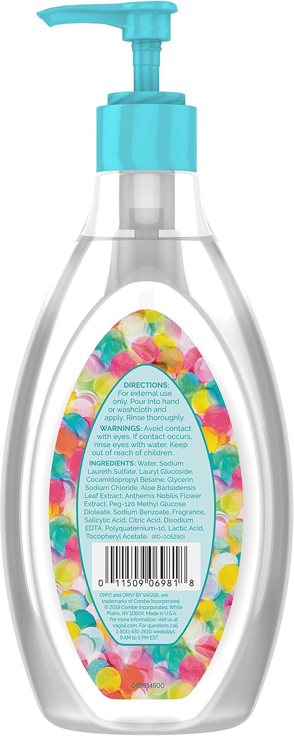 OMV by Vagisil All-Day Fresh Intimate Feminine Wash for Women, Gynecologist Tested, Vanilla Clementine Scent, 12 Ounce Bottle: Health & Personal Care