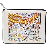 Catstudio Nashville Zipper Pouch Purse | Holds Your Phone, Coins, Makeup, Dog Treats, & Tech Tools