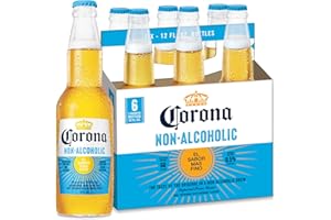 CORONA EXTRA Corona Non-Alcoholic Malt Beverage Mexican Import Brew, 6 pk, 12 fl. oz. Bottles, less than 0.5% ABV