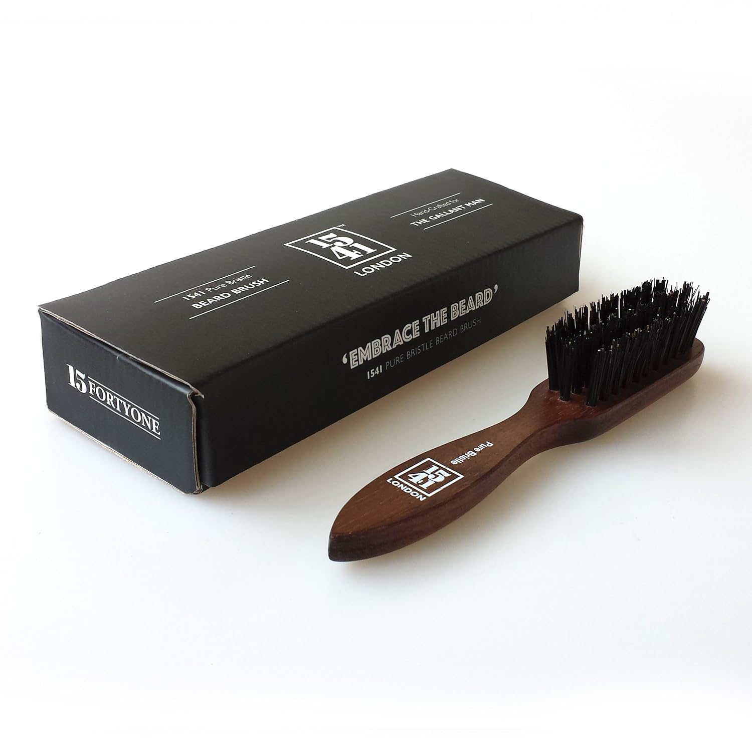 1541 London Pure Bristle Beard Brush (Bb01) (711274808147)