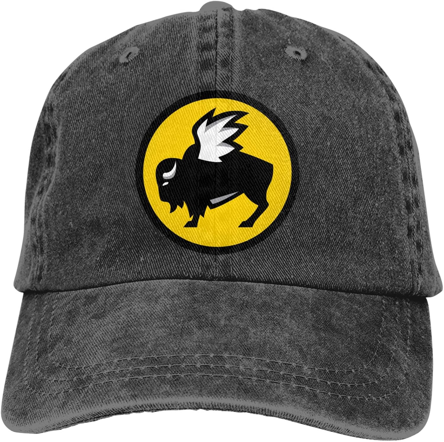 Buffalo Wild Wings Trucker Hats for Men Vintage Black Snapback Cotton