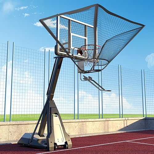 Basketball Hoop Rebounder, Basketball Rebounder Machine with with