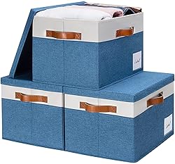 GhvyenntteS Fabric Storage Bins with Lids