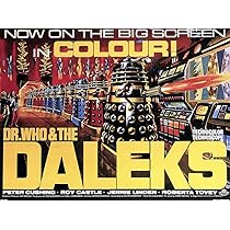 ◉希少60s Dr. Who and the Daleks ヴィンテージポスター Win a