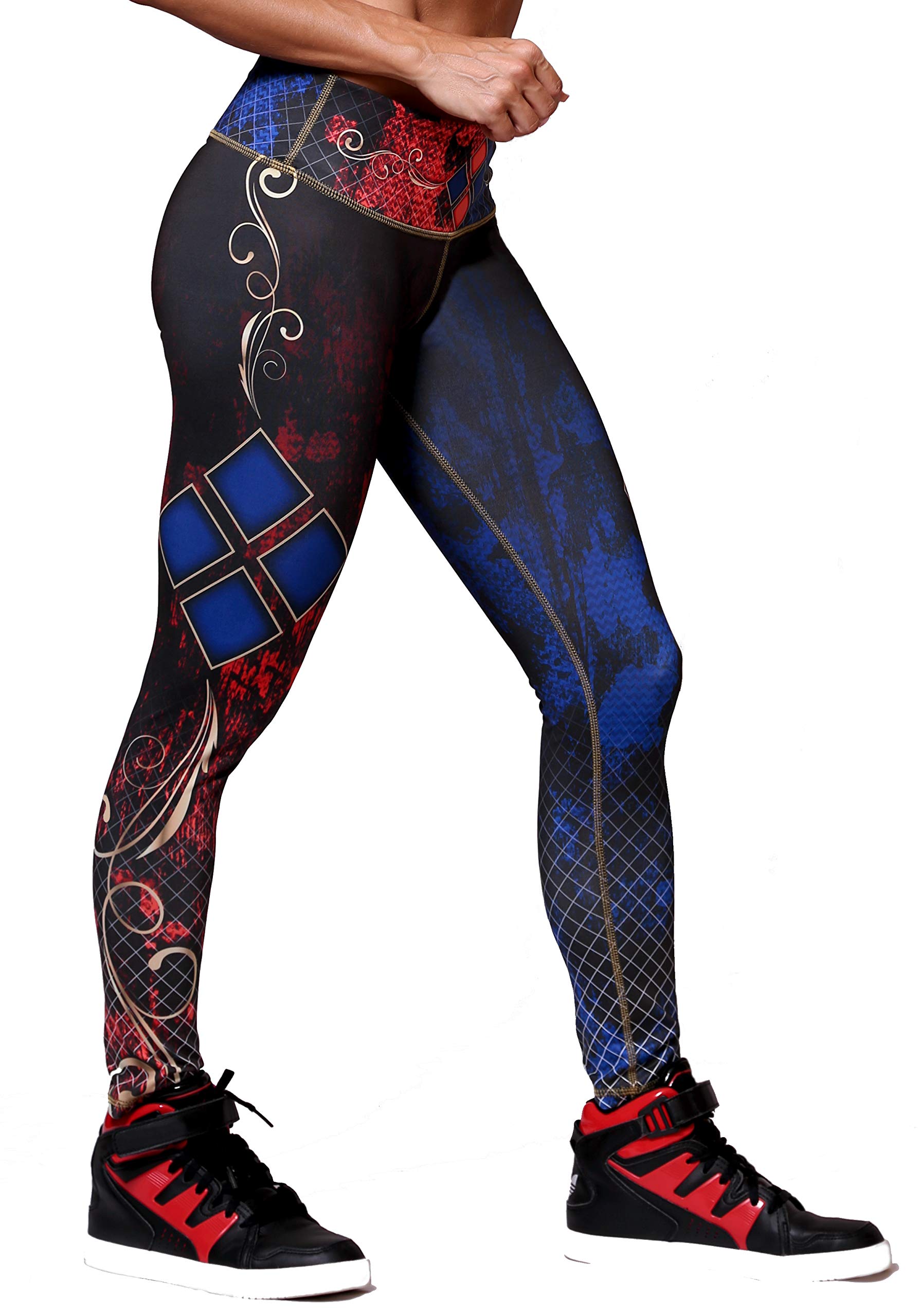 Active4U Superhero Crossfit Leggings Women Colombian Yoga