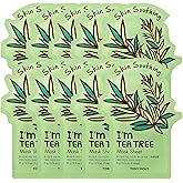 TONYMOLY I’m Real Sheet Mask Gift Set, Korean Skincare Face Masks for Hydrating & Soothing Skin, Birthday & Valentine’s Day Gifts for Women