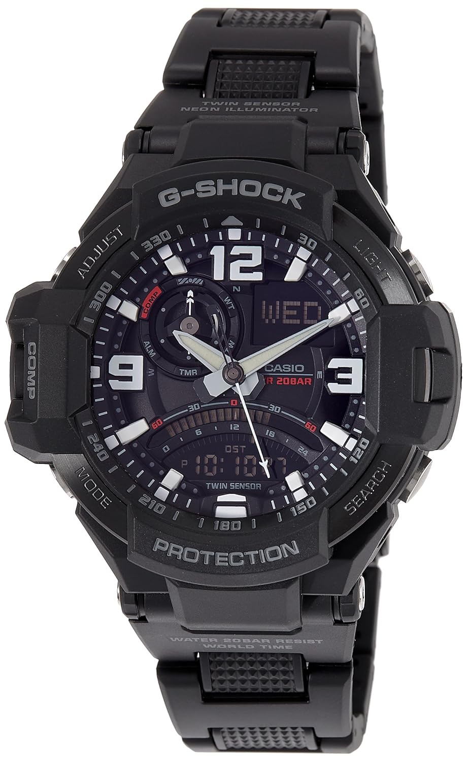 blue colour g shock watch