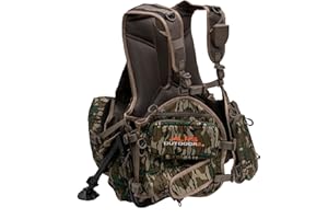 ALPS OutdoorZ Grand Slam Turkey Vest, Sit Anywhere Kickstand Removeable Frame and Memory Foam Seat