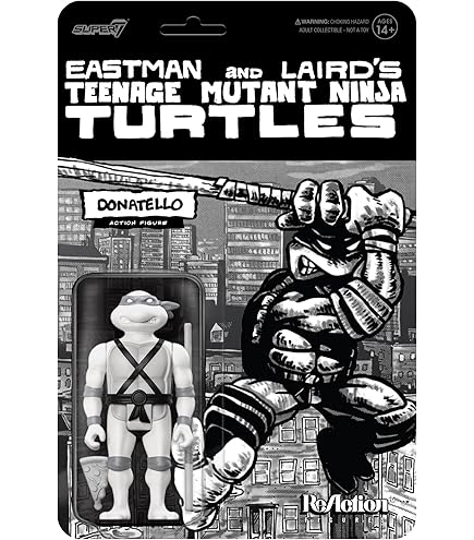 Amazon.com: Super7 Teenage Mutant Ninja Turtles Raphael 3.75