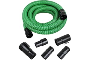 SIALVND WS25022A Long Hose Vacuum Attachment 2-1/2 inch x 20Feet for WORKSHOP Wet Dry Vacuum Cleaners﻿ Extra Long Hose Attachment