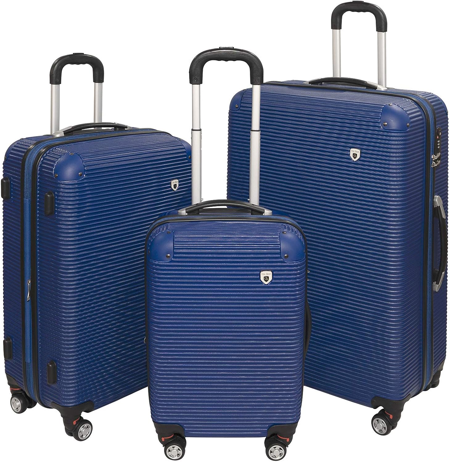 Unibest Extra Durable 3 Piece Luggage Set: Amazon.co.uk: Clothing