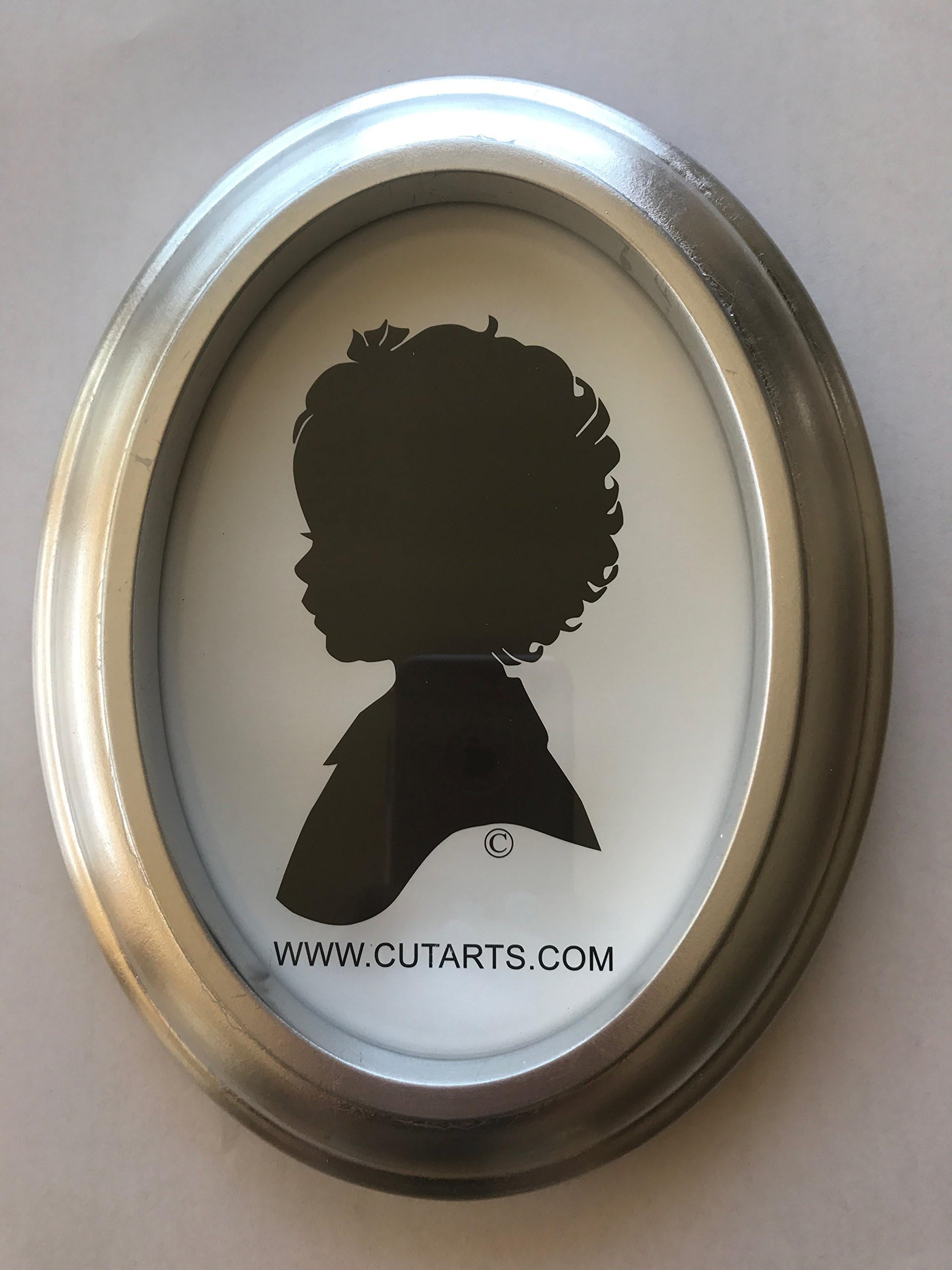Silver Oval 5x7 Frame