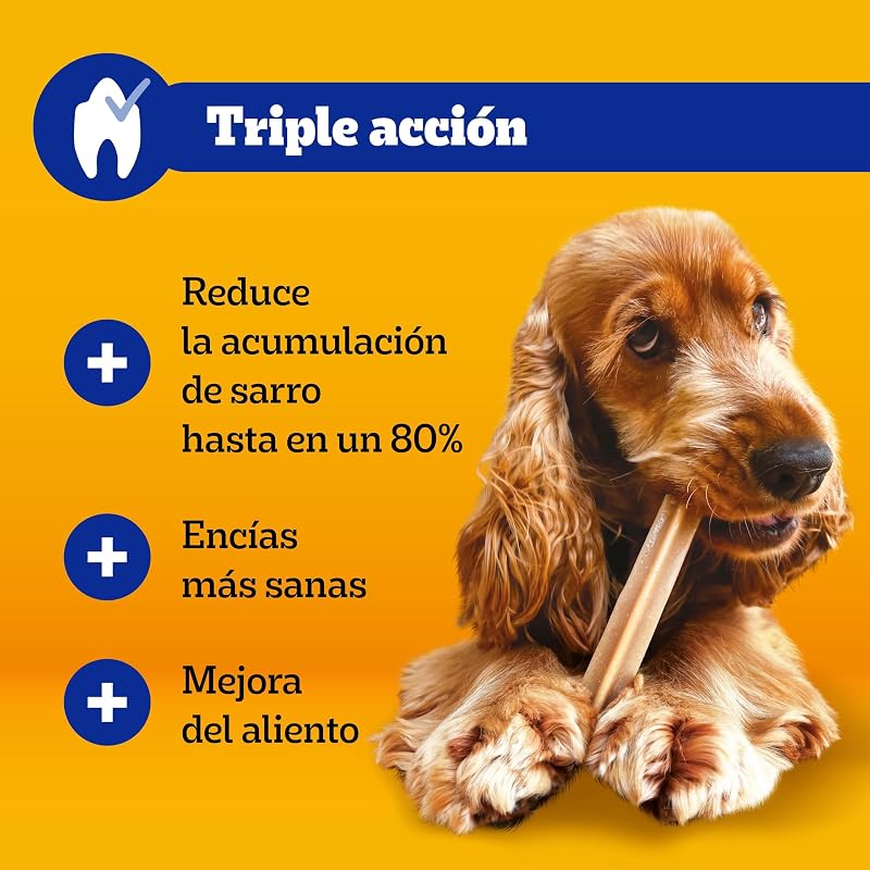 Dentastix Snack Dental para la Higiene Oral de Perros Medianos (1 Pack de 56ud)