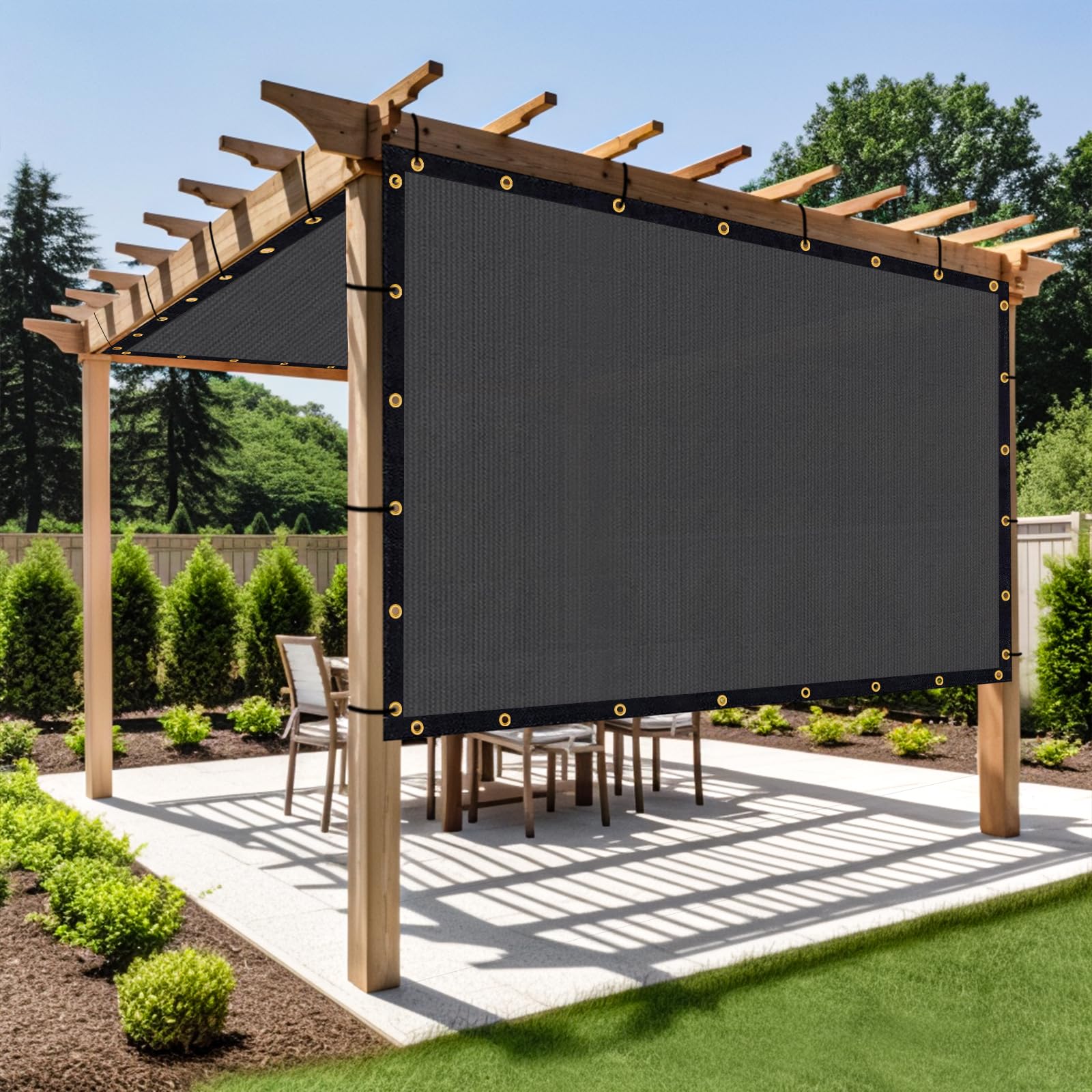 Shade&Beyond Customized Size 9' X 9' Shade Cloth