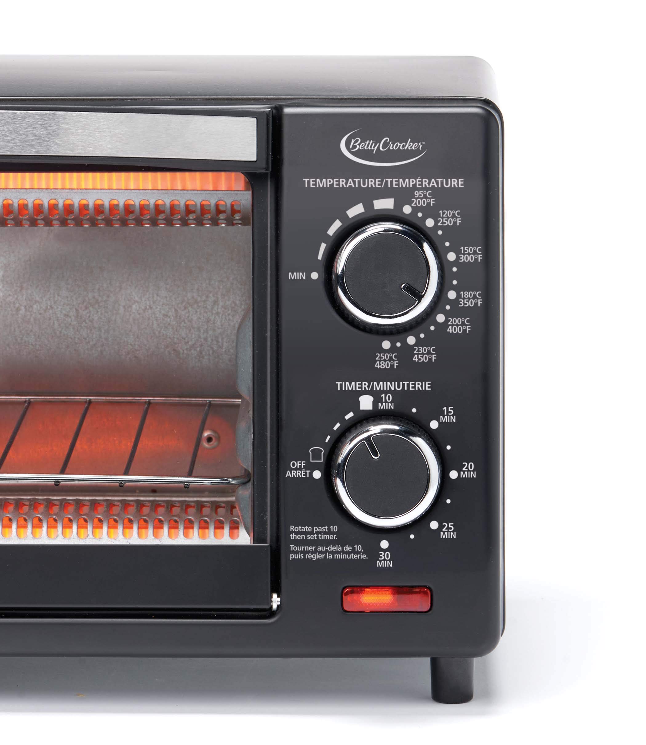 Mua Betty Crocker Compact Toaster Oven, Pizza Oven with Toast & Bake, 2