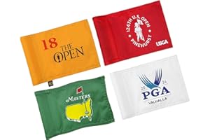 COGOLFING Golf Flag Mini, 8x6 Inch, Dual-Layer Silk-Printed, Fade-Resistant 420D Nylon, Tube Insert, Ideal for Backyard Practice Putting Green