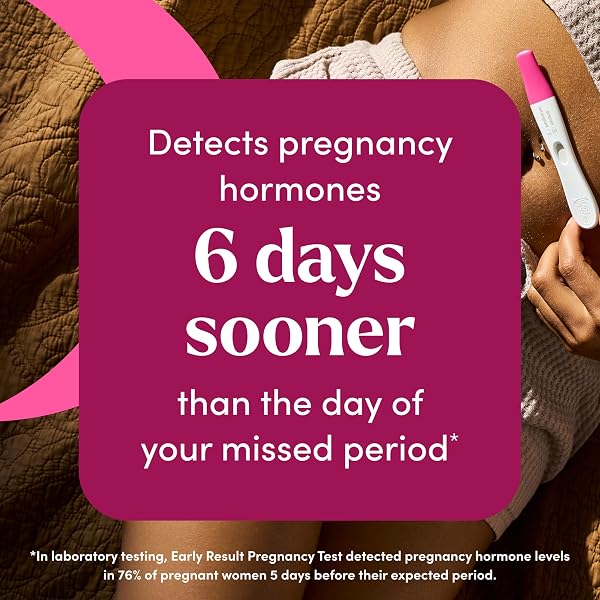 FIRST RESPONSE EARLY RESULT PREGNANCY TEST, 5 COUNT PACK OF 1