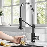 KRAUS Bolden 2-in-1 Commercial Style Pull-Down Single Handle Water Filter Kitchen Faucet for Reverse Osmosis or Water Filtrat