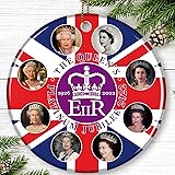 Queen Elizabeth II Ornament, VARWANEO Queen