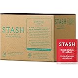 Stash Tea Decaf English Breakfast Black Tea, Box of 100 Tea Bags