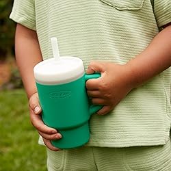 Infantino My 1st Tumbler, Silicone Sippy Cup with