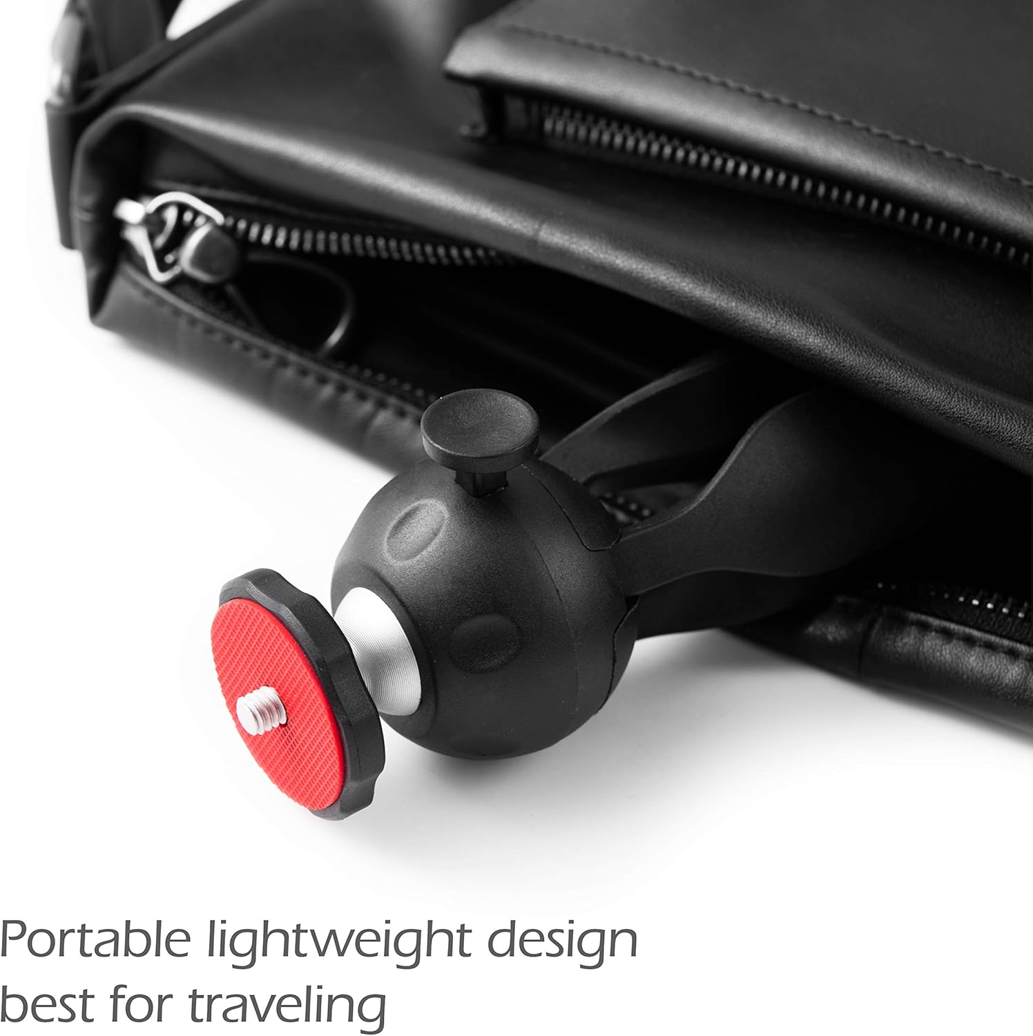 Polarduck Mini Tripod, Mini Phone Tripod Stand, Mini Tripod for iPhone/Compact DLSR/Samsung/Android Cellphone/Webcam/Projector with Universal Phone Mount & GoPro Mount, Fully Adjustable Angle Rotation : Camera & Photo