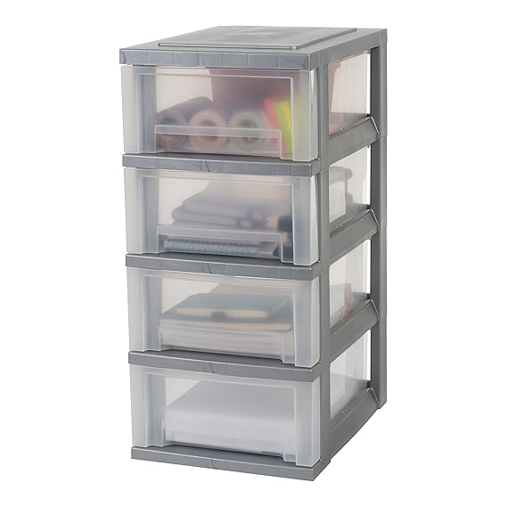 Cajonera Plastico Iris Ohyama, Torre De Almacenamiento Con