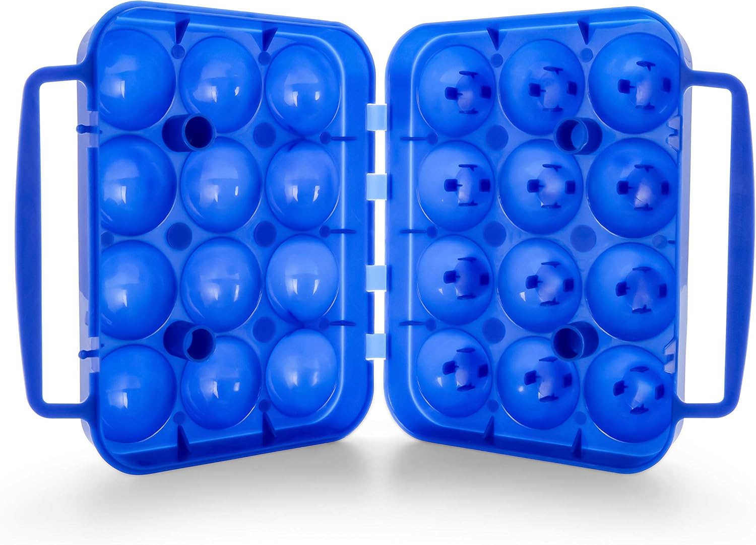 Camco Egg Carrier-Holder - Organize Eggs and Prevent Eggs from Cracking, Easily Fits into Your Refrigerator , Great for RV, Trailer and Camper Kitchens or Camping Holds A Dozen of Eggs (51015): Automotive