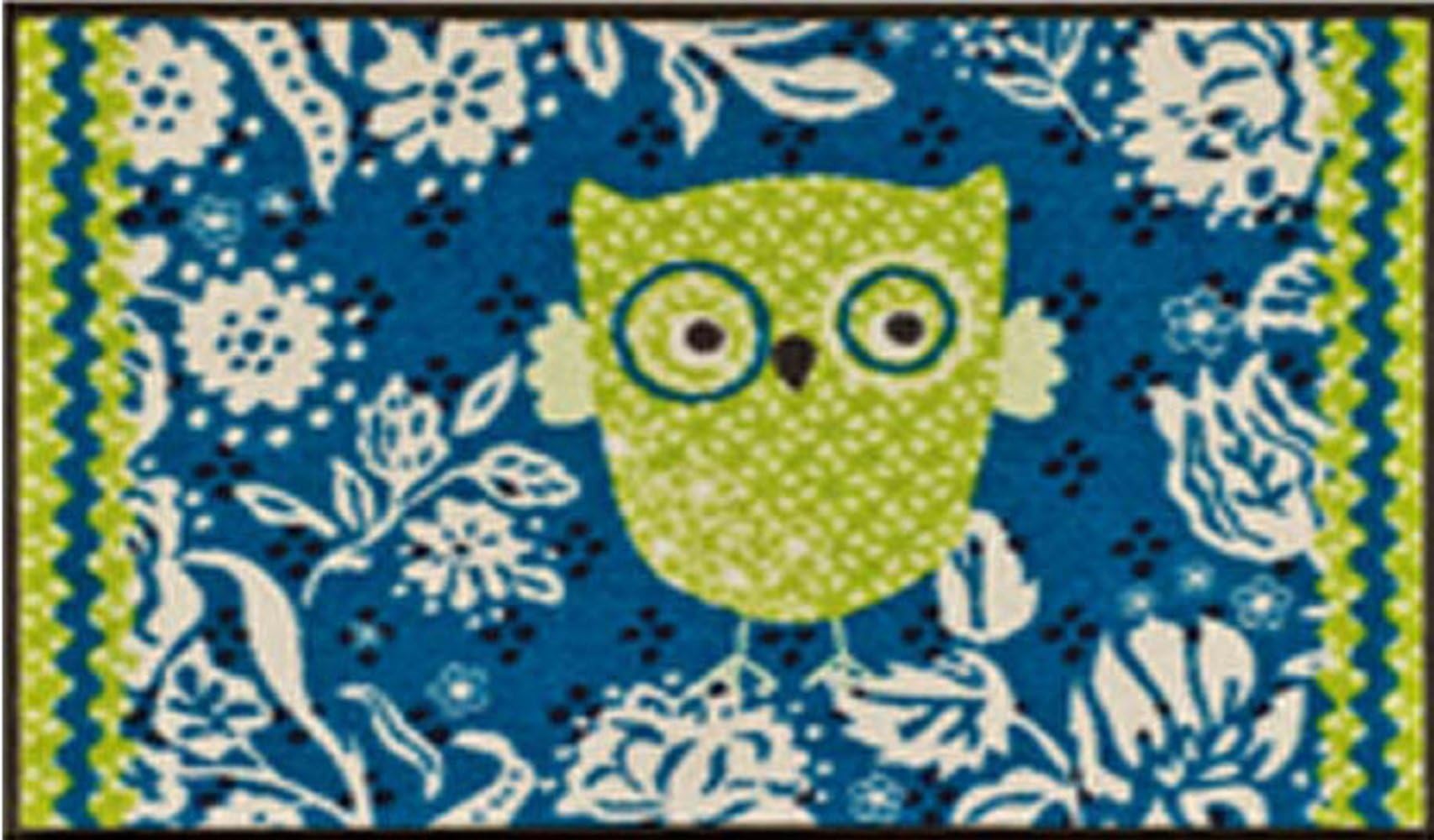 Bavaria Home Style Collection Doormat/Door mat/door mat/Doormat/Door mat/Doormat/Door mat/Doormat/Door mat/Doormat/Door/Owl/Shoes Scraper Door Mat 50 x 75 cm/Luxury Decorator Washable Mat.