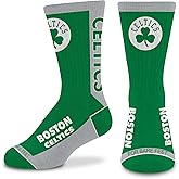 For Bare Feet NBA Unisex Kids Nba Mvp Crew Sock Youth