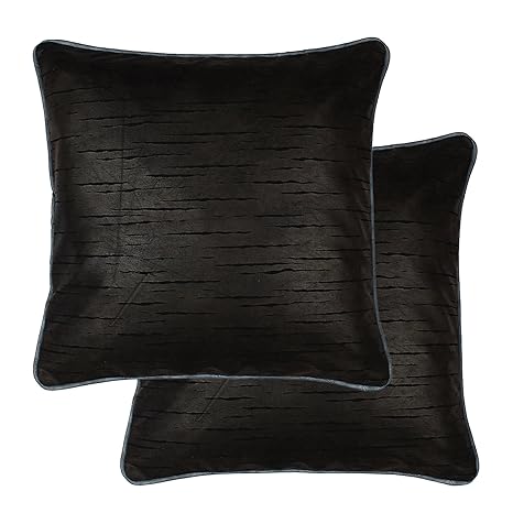 Buy Home Heart Brands Faux Leather Throw Pillow Covers Cushion