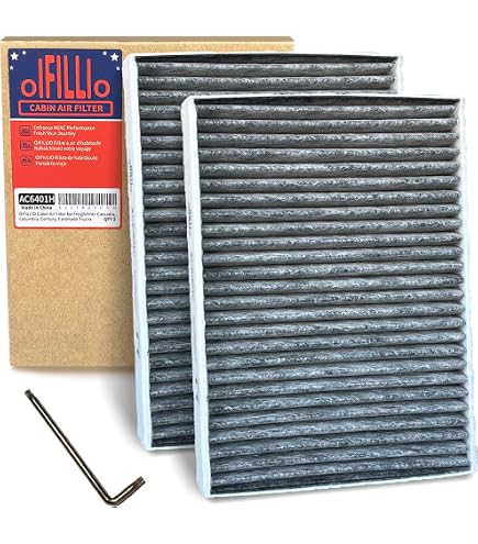 MANN-FILTER Filtre à Air D'habitacle CUK 23 014-2 - Lot De 2 - Charbon Actif - Pour BMW Et Autres