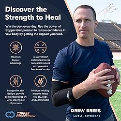 Copper Compression Calf Sleeves for Shin