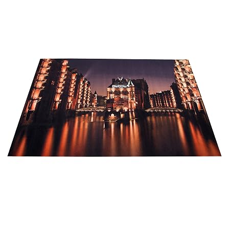 Invicta Interior Hochwertiger Design Teppich Hamburg Speicherstadt