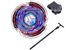 WRPAULK Bey Battling Top Blade Metal Gyro Set for Boys with Spinning Top Metal Fight and Launchers Gift for Child BB-105